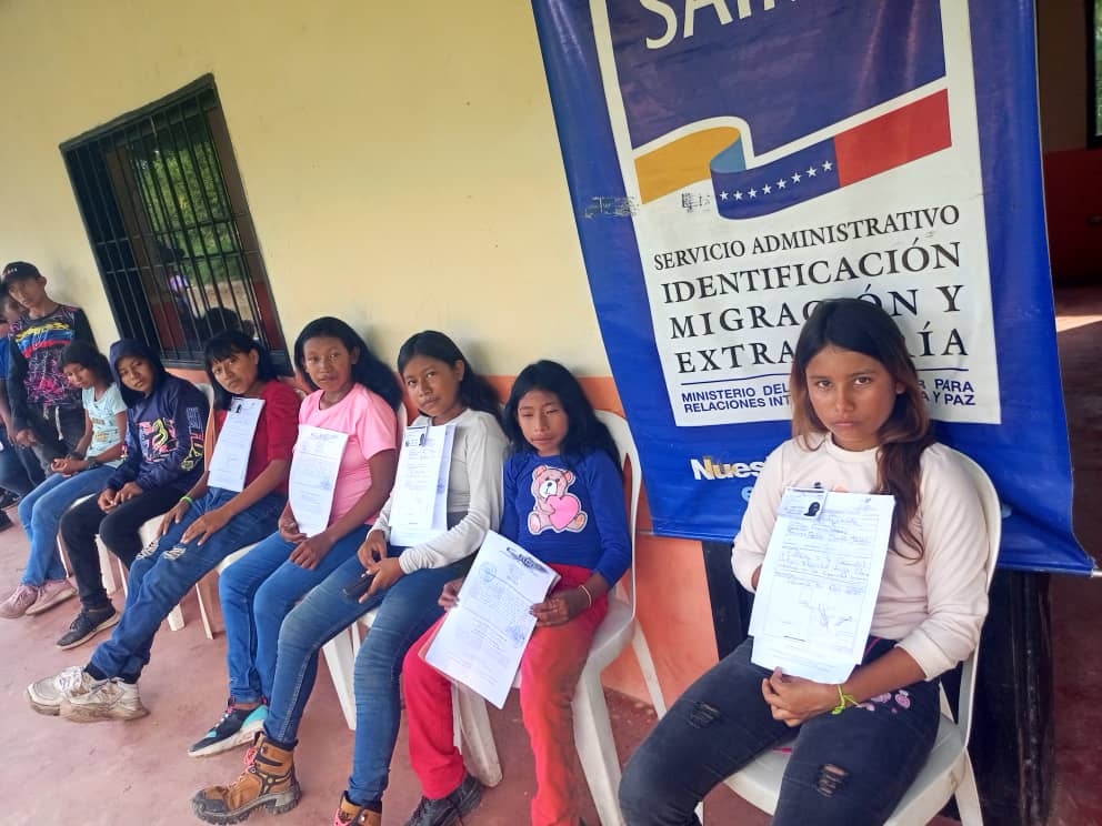 840 indígenas fueron cedulados en el municipio Libertador de Monagas