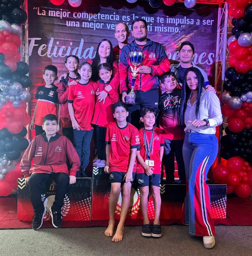 Liga Kanazawa reunió a 282 karatecas en Monagas