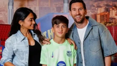 El hijo mayor de Messi celebra su cumpleaños con temática del FC Barcelona