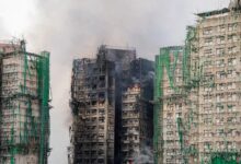 Ascienden a 55 fallecidos y 279 desaparecidos en el incendio en Hong Kong