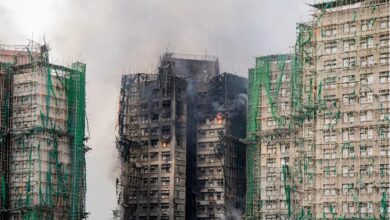 Ascienden a 55 fallecidos y 279 desaparecidos en el incendio en Hong Kong