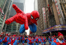 Fotos del famoso desfile de Macy's en Nueva York por el Día de Acción de Gracias