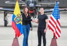 Secretaria de Seguridad de EE. UU. visita Ecuador por bases militares
