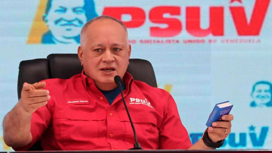 Cabello advierte que se aplicará la Constitución a quienes promuevan invasiones