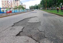Choferes y transportistas solicitan asfaltado en un tramo de la Av. Libertador de Maturín.