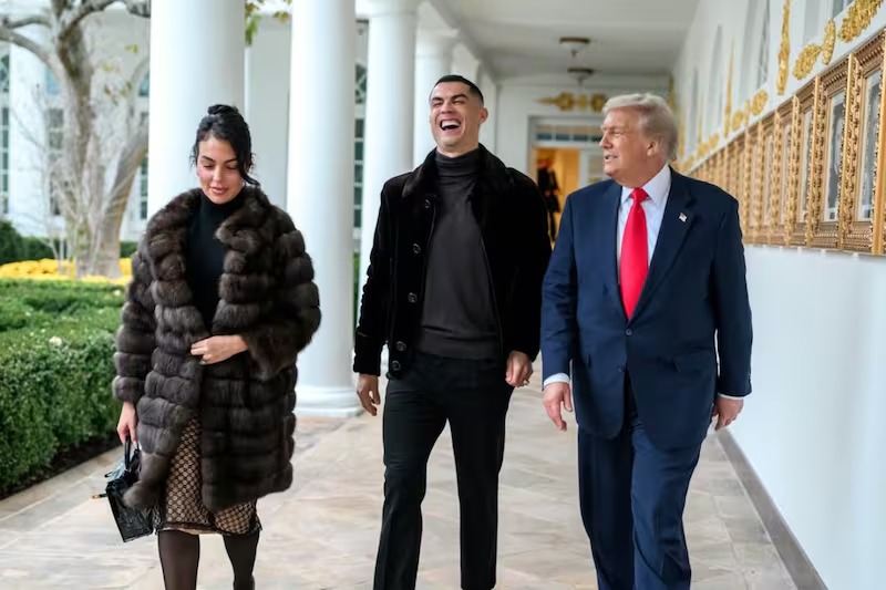 Cristiano Ronaldo, invitado de honor en cena de gala de Donald Trump en la Casa Blanca