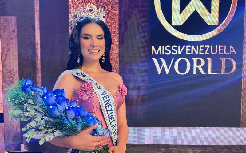 Mística Núñez, farmacéutica y estudiante de medicina, es la nueva Miss Venezuela World 2025