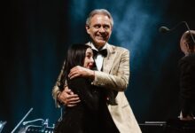 Nicki Nicole fue la invitada sorpresa de Andrea Bocelli en Argentina para cantar el clásico "Vivo per lei"