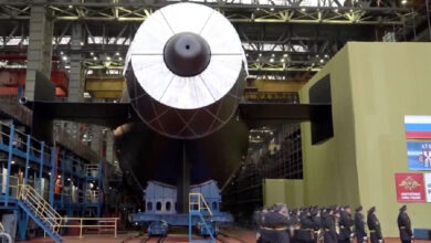Revelan primeras imágenes del nuevo submarino ruso diseñado para portar el Poseidón