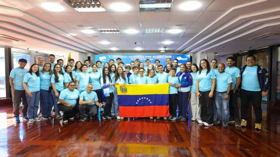 Venezuela presente en la Olimpiada Mundial de Robótica 2025