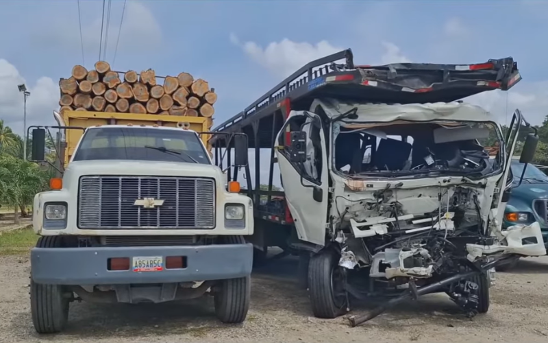 Un muerto y un herido en accidente de camiones en Yaracuy