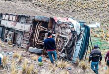 Al menos ocho muertos y varios heridos tras fatal accidente vial en Bolivia