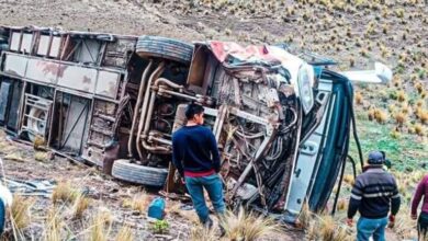 Al menos ocho muertos y varios heridos tras fatal accidente vial en Bolivia