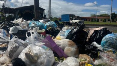Vecinos del sector Los Guaritos reportan acumulacion de basura este 23 de diciembre