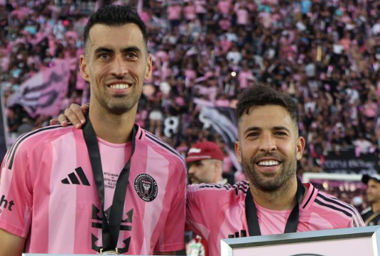 Busquets y Jordi Alba se retiran con la conquista de su primera MLS