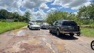 Delincuentes aprovechan cráter en el sector Las Casas Chinas para asaltar a conductores