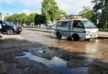 Maturineses reportaron colapso de aguas residuales frente el terminal de pasajeros