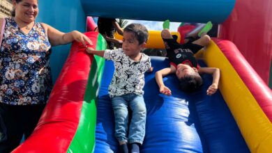 Habitantes del sector La Lucha favorecen a más de 150 niños con compartir navideño.