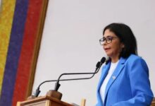 Vicepresidenta Rodríguez: Disputa actual es la misma de Bolívar y Monroe