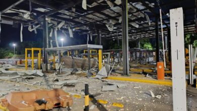 Paro Armado del ELN: Destruyen peaje en vía Bucaramanga-Barrancabermeja