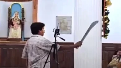 Hombre armado con machete irrumpió en Basílica de Táchira