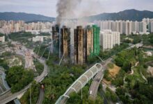 Hong Kong: Sube a 151 el número de fallecidos por el voraz incendio en complejo residencial