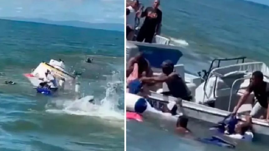 Naufragio con más de 50 personas a bordo deja dos víctimas fatales en Colombia