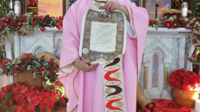 Papa León XIV otorgó bendición apostólica al presbítero Enrique Fermín