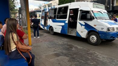Reportan deficiencia en rutas del transporte público de Maturín este lunes 8D