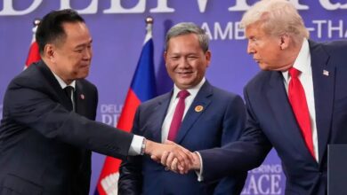 Tailandia y Camboya detienen combates, según anuncio de Trump