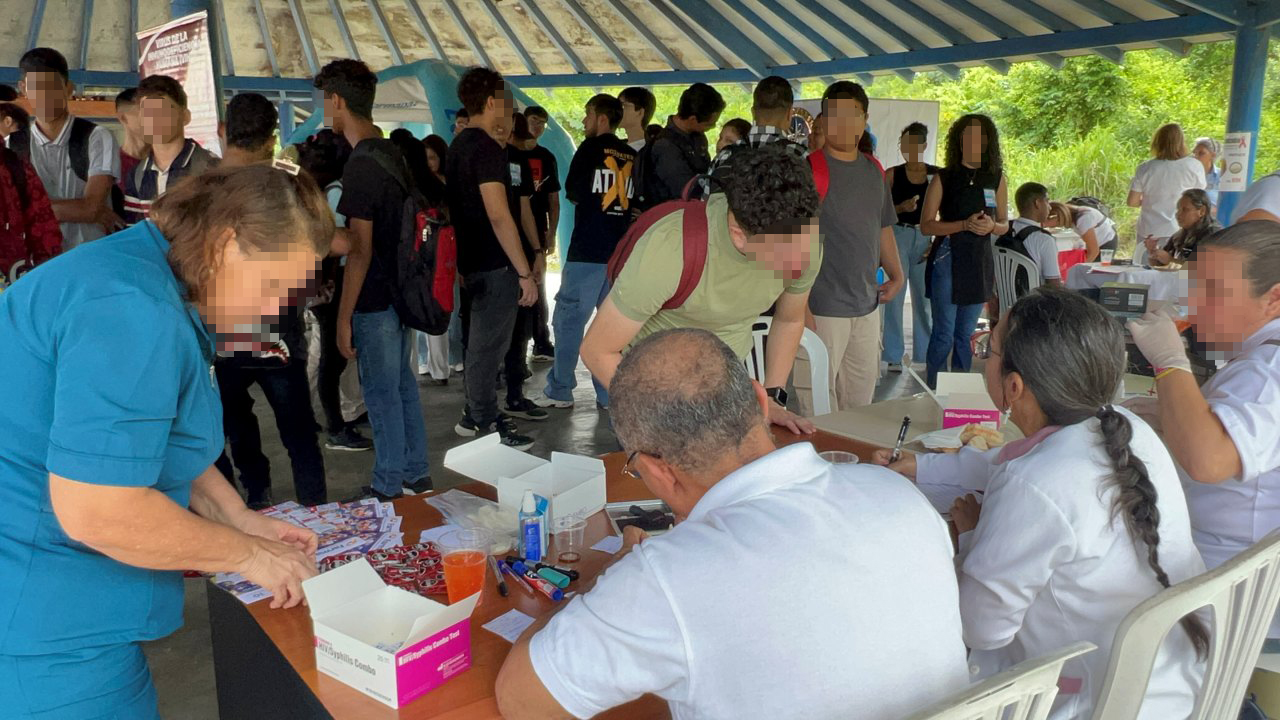Realizaron jornada de detección de VIH y Sífilis en la UDO campus Los Guaritos