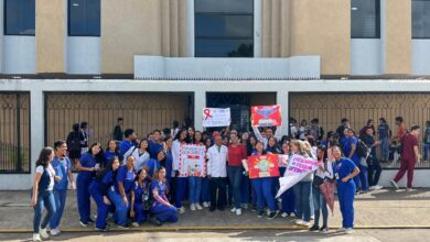 Unerg realizó conferencia y pancartazo en prevención del SIDA