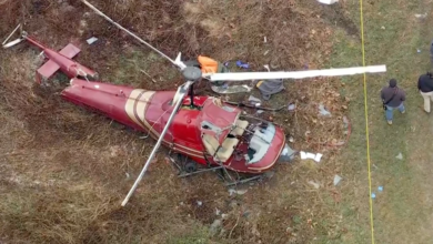 Un muerto y un herido grave tras choque de dos helicópteros en Nueva Jersey
