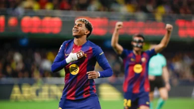 Villarreal cayó 2-0 ante el Barcelona con goles de Raphinha y Lamine Yamal