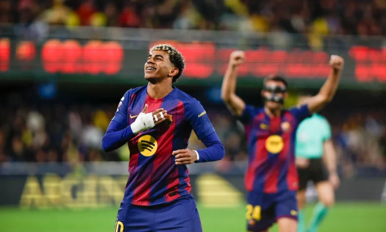 Villarreal cayó 2-0 ante el Barcelona con goles de Raphinha y Lamine Yamal