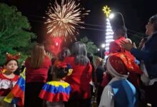 Aguasay da la bienvenida a las festividades navideñas