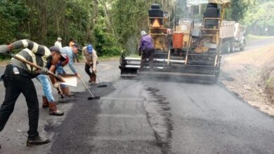 Colocadas más de 14 mil toneladas de asfalto en 11 kilómetros de la vía que une a Acosta y Caripe