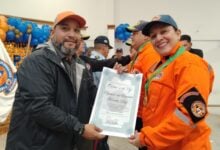 Reconocen labor de los funcionarios de Protección Civil y Bomberos en Cedeño