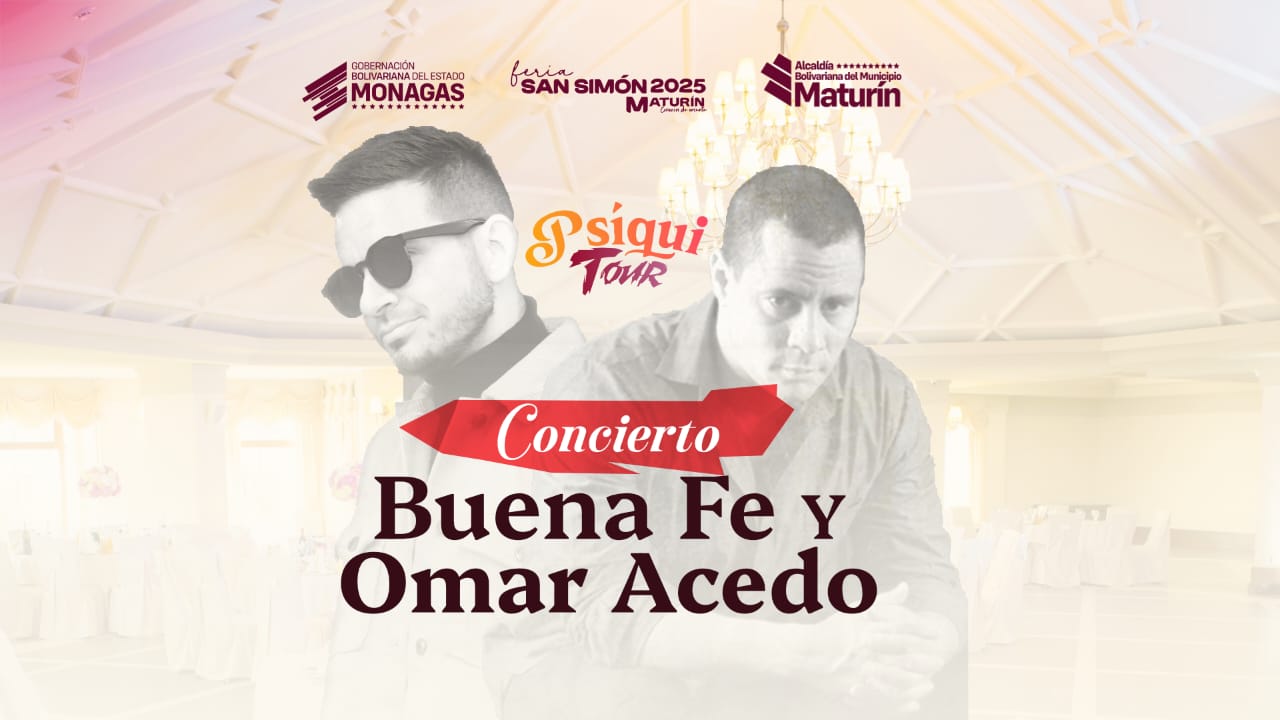 El "Psiqui Tour 2025" llega este sábado a Maturín con entrada libre