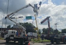 Reparan semáforo en la intersección Libertador-Orinoco de Maturín