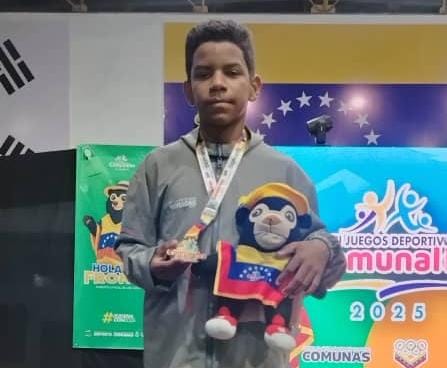 Monagas suma su tercer oro en los Juegos Comunales gracias al triunfo de Javier García