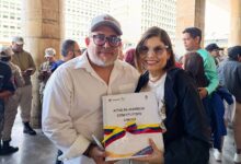 Delegados ecosocialistas formalizan entrega de actas para la Constituyente Nacional