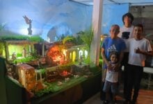 El historiador caicareño construye Nacimientos desde hace 56 años