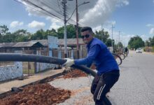 Avanzan en la construcción del acueducto de La Candelaria