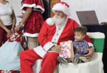 Samanna celebra las fiestas decembrinas junto a más de 50 niños de sectores vulnerables