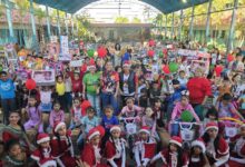 Bicicletas y alegría: Niños del sector El Libertador reciben regalos navideños