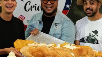 Maturín impone récord de la empanada con pan más grande del mundo