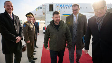 Zelenski llega a Berlín para negociar un posible alto el fuego