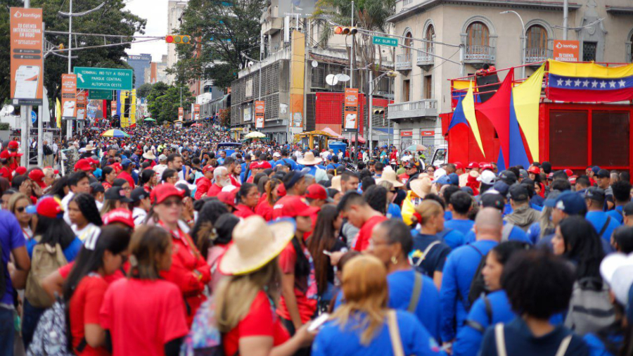 Caracas: Movilización popular conmemora los 166 años de la Batalla de Santa Inés