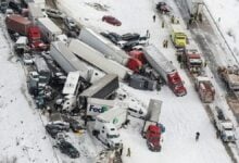 Tormenta de nieve causa caos vial masivo en EE. UU.